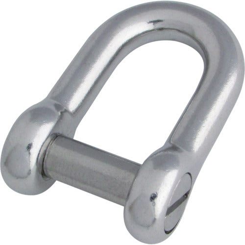 Stainless Steel D-Shackle CS Sunk Ditch with Hollow Screw  B-1484  MIZUMOTO