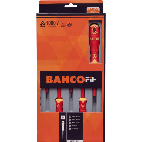 Insulated Screwdriver Set  BAHB220005  BAHCO