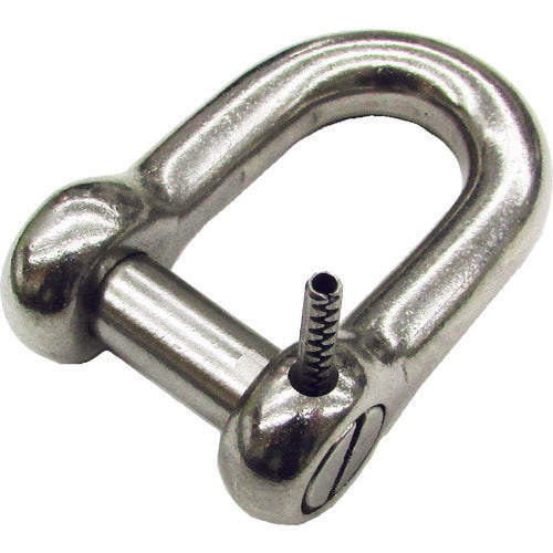 Stainless Steel Oval Sink Pin type D-Shackle w/pinlock  B-2709  MIZUMOTO