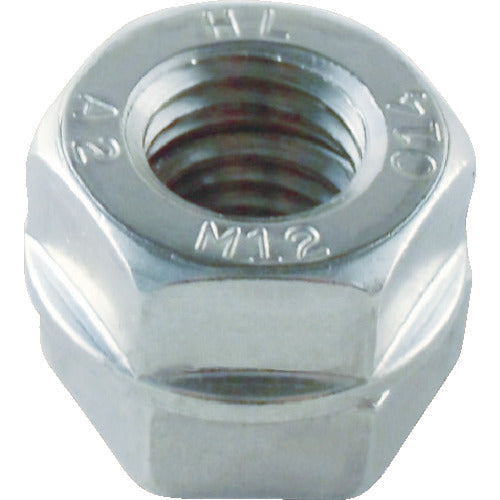 Hexagon Nut Hard Lock Nut Stainless Steel  B59-0006  TRUSCO