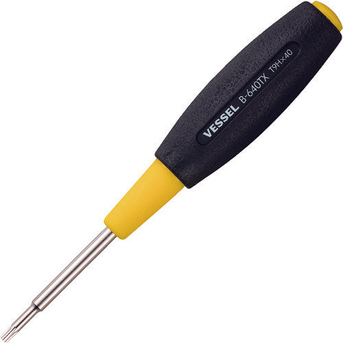 Cushion Grip TORX[[RD]] Screwdriver  B-640TX T9H-40  VESSEL