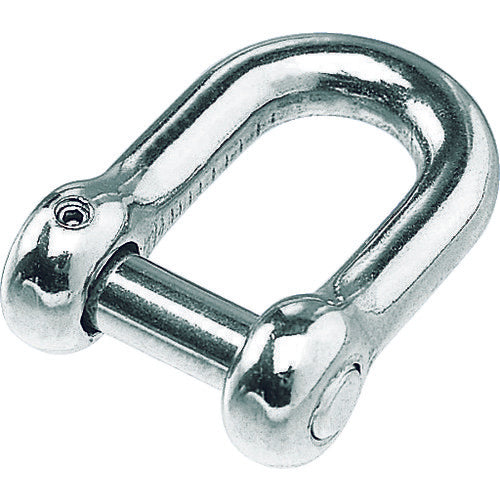 Stainless Steel D-Shackle CS Sunk Ditch with Hollow Screw  B-751  MIZUMOTO