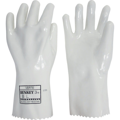 Solvent-resistant Gloves  BENKEY-NO3B-L  MIDORI ANZEN