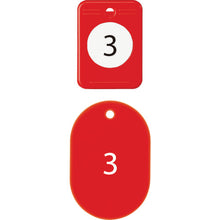 Load image into Gallery viewer, Cloakroom Number Ticket  BF-150-RD  OP
