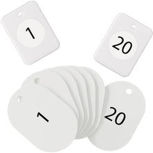 Load image into Gallery viewer, Cloakroom Number Ticket  BF-150-WH  OP
