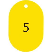 Load image into Gallery viewer, Styrene Number Ticket  BF-50-YE  OP
