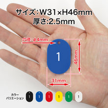 Load image into Gallery viewer, Styrene Number Ticket  BF-70-BU  OP
