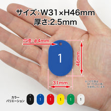Load image into Gallery viewer, Styrene Number Ticket  BF-70-YE  OP
