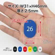 Load image into Gallery viewer, Styrene Number Ticket  BF-71-RD  OP
