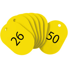 Load image into Gallery viewer, Styrene Number Ticket  BF-71-YE  OP
