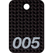 Load image into Gallery viewer, Styrene Number Ticket  BF-80-BK  OP
