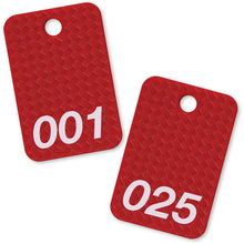 Load image into Gallery viewer, Styrene Number Ticket  BF-80-RD  OP
