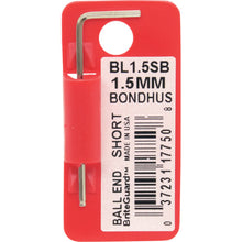Load image into Gallery viewer, Ball End L-Wrenches  BL1.5SB  BONDHUS
