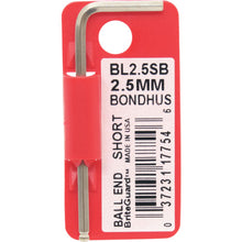Load image into Gallery viewer, Ball End L-Wrenches  BL2.5SB  BONDHUS
