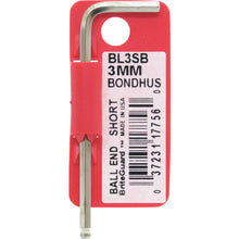 Load image into Gallery viewer, Ball End L-Wrenches  BL3SB  BONDHUS
