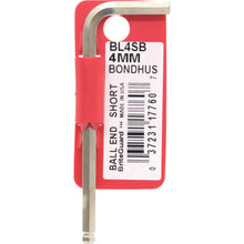 Load image into Gallery viewer, Ball End L-Wrenches  BL4SB  BONDHUS
