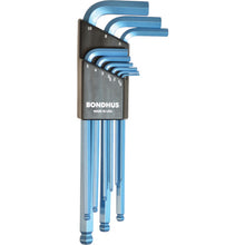 Load image into Gallery viewer, Solid Blue Ball End L-Wrenches  35799  BONDHUS
