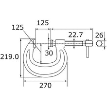 Load image into Gallery viewer, C-Clamp  C125  LOBSTER
