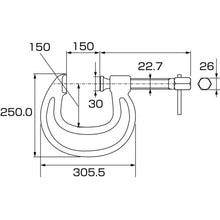 Load image into Gallery viewer, C-Clamp  C150  LOBSTER
