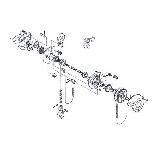 Parts for Chain Hoist  C1FA005-10015  KITO