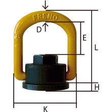 Load image into Gallery viewer, Rotating Eye Bolt  C-36  MARTEC
