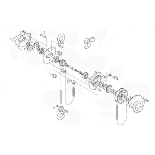 Parts for Chain Hoist  C3BA020-91515  KITO
