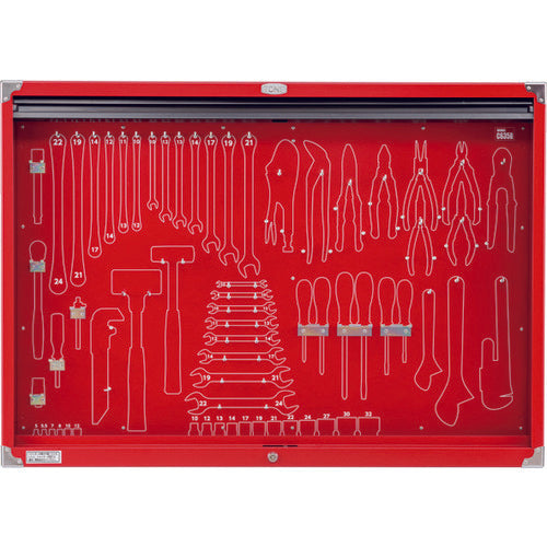 Service Board Set with Shutter  C635B  TONE