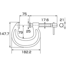 Load image into Gallery viewer, C-Clamp  C75  LOBSTER
