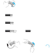 Load image into Gallery viewer, Coaxial Cable Stripper  CCS-800  DENSAN
