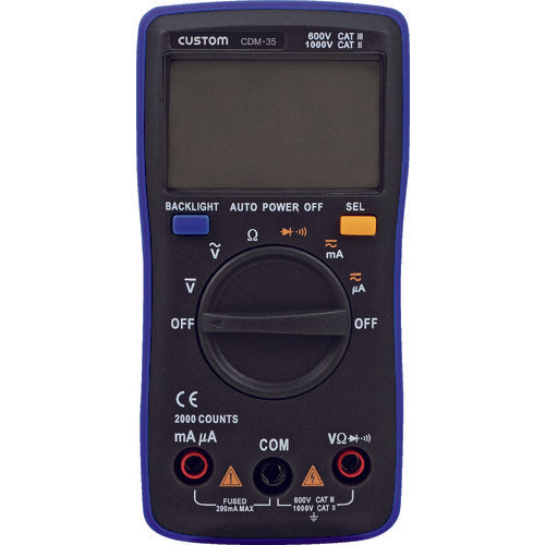 Digital Multimeter  CDM-35  CUSTOM