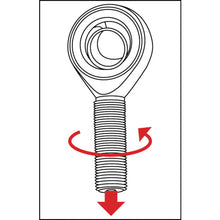 Load image into Gallery viewer, Rod End Nothing Lubrication type  COSL14  TRUSCO
