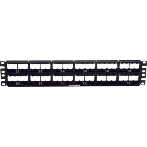 Patch Panel, 48 Port, Modular Snap In,  CPPL48WBLY  PANDUIT