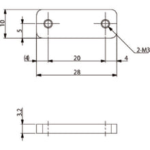 Load image into Gallery viewer, Nut Plate For Cylinder  CPUM-05   eins
