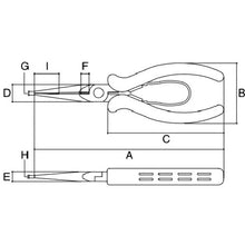 Load image into Gallery viewer, Wire Craft-Long Nose Pliers  CR-02  THREE PEAKS

