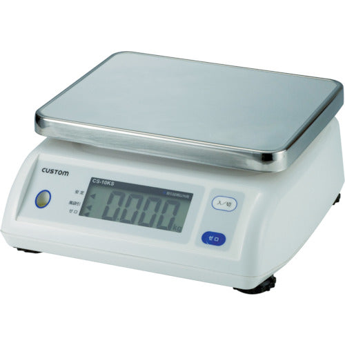 Shower Proof Digital Scale with Stainless Plate  CS-5000SS  CUSTOM