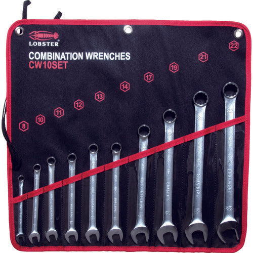 Combination Wrenches  CW10SET  LOBSTER