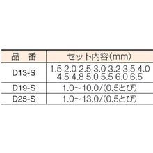 Load image into Gallery viewer, Straight Drill Set  D13-S  ISF
