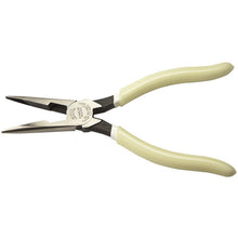 Load image into Gallery viewer, Heavy-Duty Long Nose Pliers Side Cutting  D203-8-GLW  KLEIN
