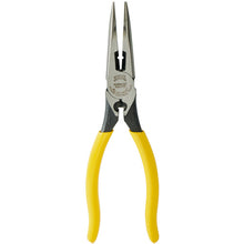 Load image into Gallery viewer, Heavy-Duty Long Nose Pliers Side Cutting, Strip/Crimp  D203-8NCR  KLEIN
