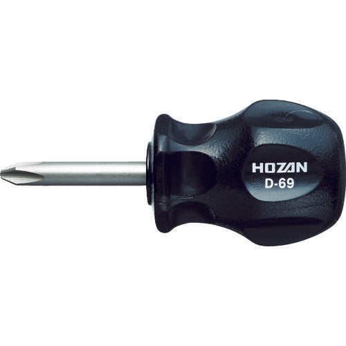 Stubby Screwdriver  D-69  HOZAN