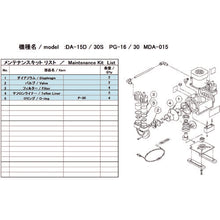 Load image into Gallery viewer, Maintenance Kit for Vacuum Pump   DA-15D/30S MAINTENANCEKIT  ULVAC
