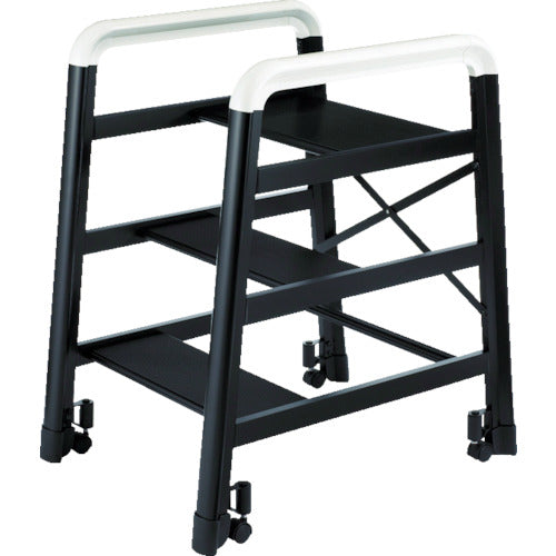 Aluminum knockdown step stool CAMBER  DE2.0-3B  HASEGAWA