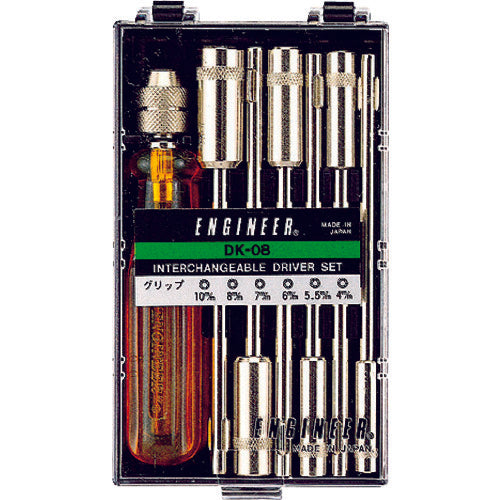 Interchangeable Circuit Testing Driver Set  DK-08  ENGINEER