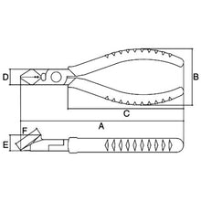 Load image into Gallery viewer, Angle-Cutting Nippers  DNP-150Z  THREE PEAKS
