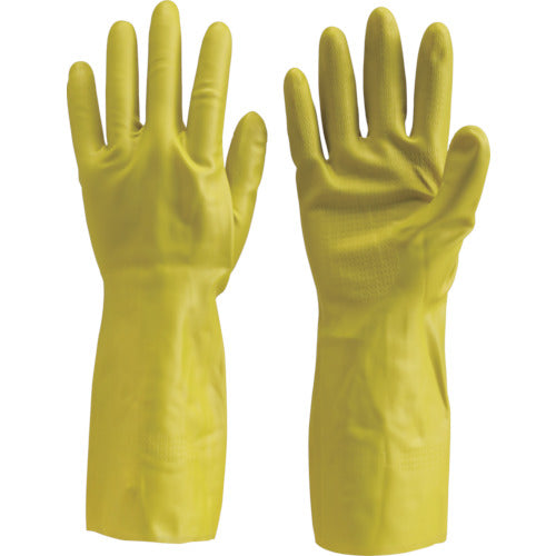 Natural Rubber Gloves  DPM-5495-G-L  TRUSCO