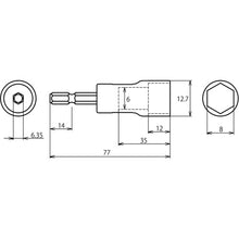 Load image into Gallery viewer, Electric Dollar Socket  DS8SS  LOBSTER
