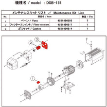 Load image into Gallery viewer, Maintenance Kit for Vacuum Pump   DSB-151 MAINTENANCEKIT  ULVAC
