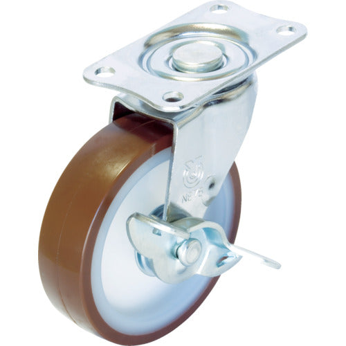 Nylon Wheel Urethane Caster(E Series)  E-100URS  YUEI