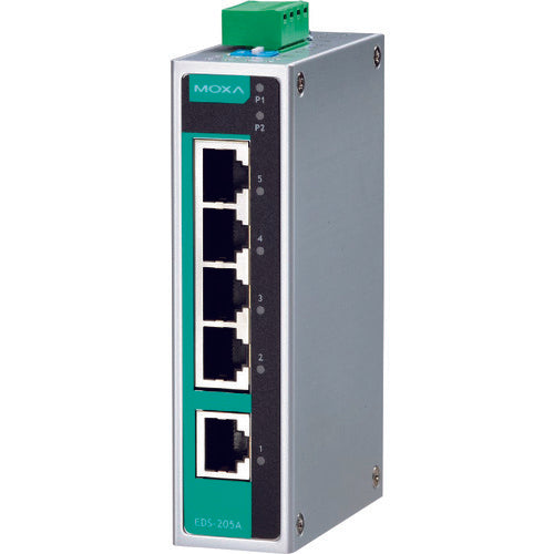 Industrial Unmanaged Ethernet Switch  EDS-205A-T  MOXA