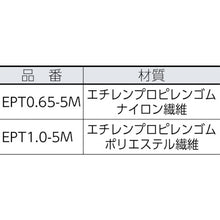 Load image into Gallery viewer, Reinforced Rubber Sheet EPT  EPT0.65-5M  SHIBATA
